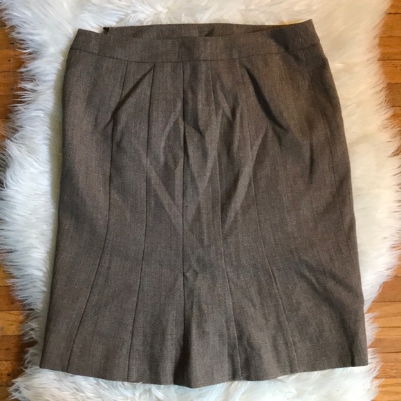 Ann Taylor LOFT Petites Wool Pencil Skirt 4P - Picture 5 of 6